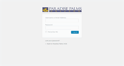 Desktop Screenshot of paradisepalms.org